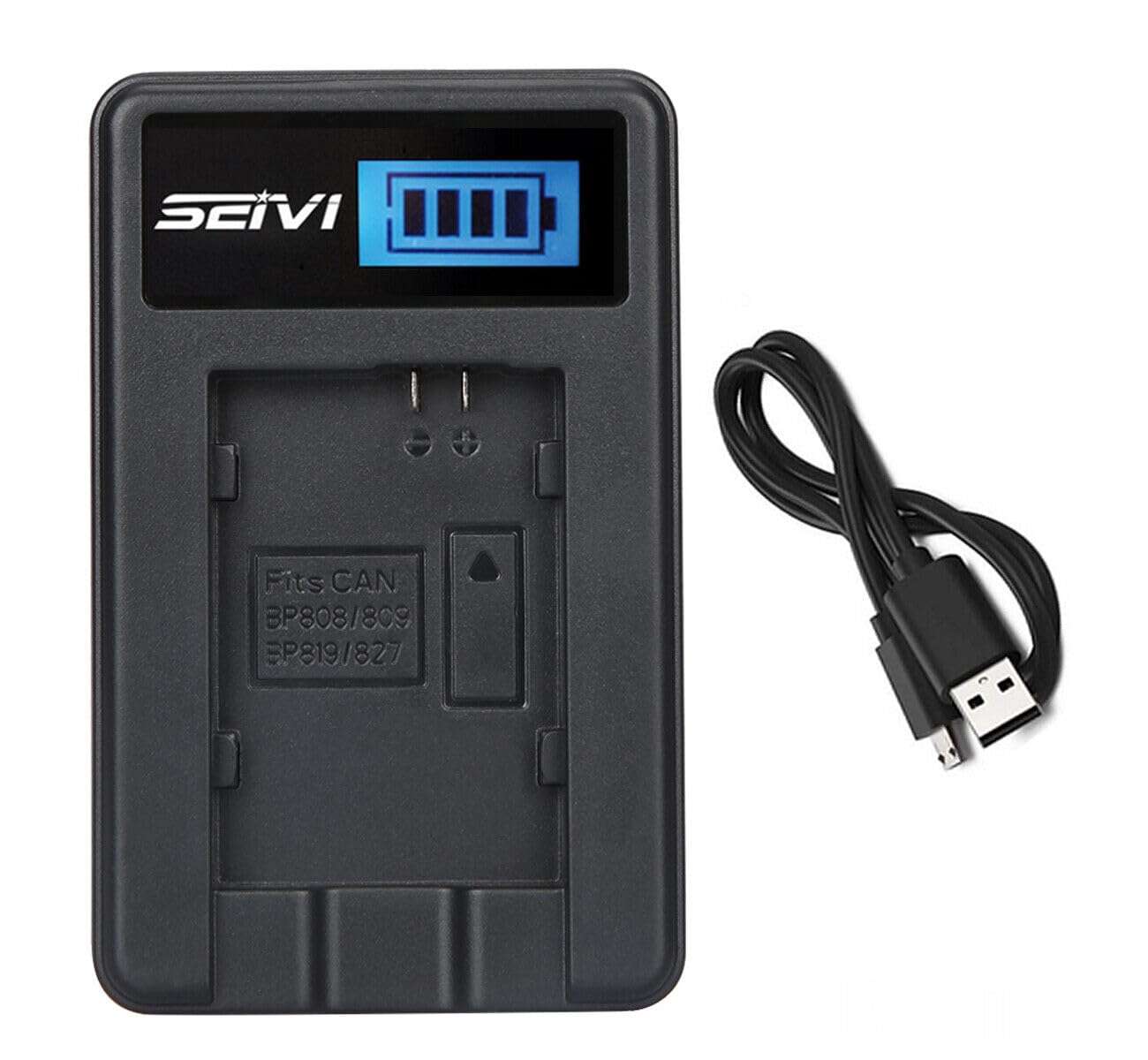 Amazon.com: LCD USB Battery Charger for Canon XF400, XF405 4K UHD